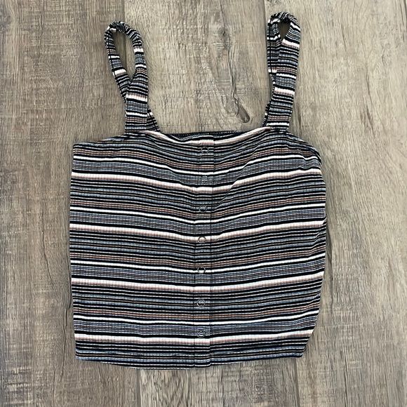 American Eagle Outfitters Tops - AMERICAN EAGLE WOMENS SMALL STRIPPED TANK SMALL
